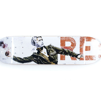 In Response To... Skateboard Art Deck by Eddie Colla