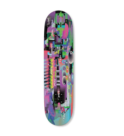 Infinite Pressuregrinder Skateboard Art Deck by Nopattern- Chuck Anderson