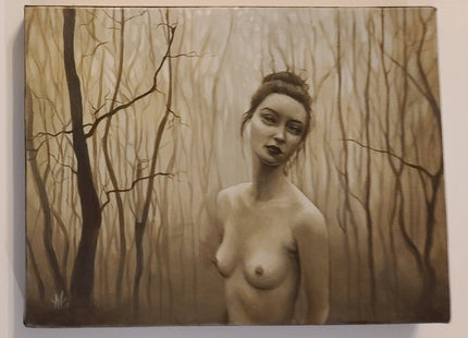 Into The Forest Original Acrylic Painting by Mandy Tsung