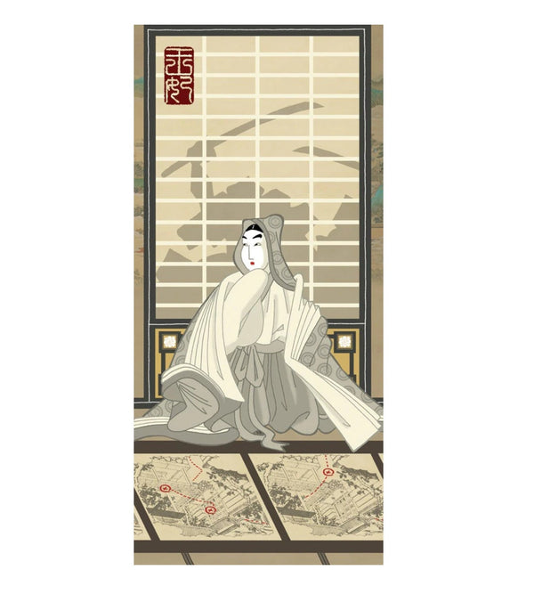 Invasión del Palacio de la Muerte Ninja Star Wars Litografía Imprimir por Steve Bialik