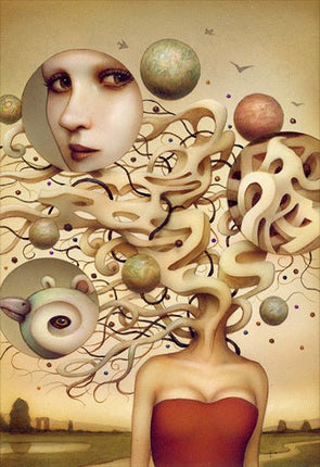 Investigation of Mind Giclee Print by Naoto Hattori