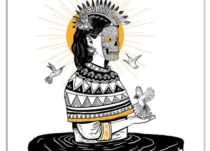 Ixtli Hot Foil Print by Saner