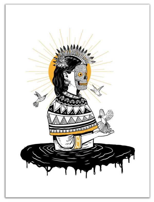 Impression à chaud Ixtli par Saner