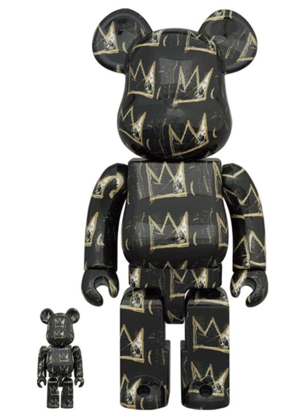 Jean Michel Basquiat #8 100% & 400% Be@rbrick Art by Medicom Toy