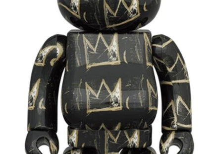 Jean Michel Basquiat #8 100% & 400% Be@rbrick - Sprayed Paint Art Collection