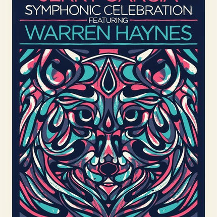 Jerry Garcia Symphonic Celebration Warren Haynes 2014 AP Silkscreen Print by John Vogl