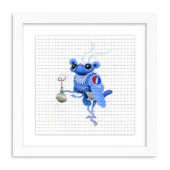 Jerry Moth Blotter Paper Archival Print by Matt Gordon