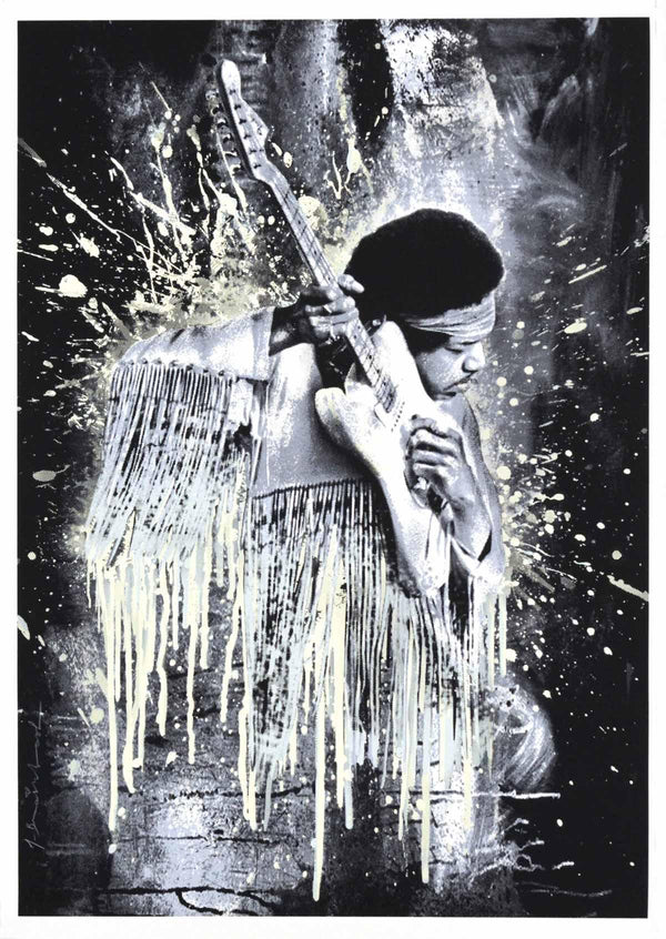 Sérigraphie Jimi Cream par Mr Brainwash - Thierry Guetta