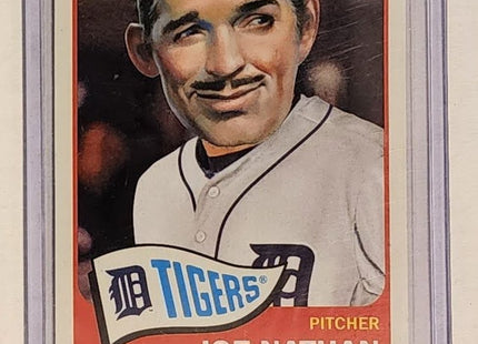 Joe Nathan Rico Suave Tigers Original Collage Baseball Card Art by Pat Riot