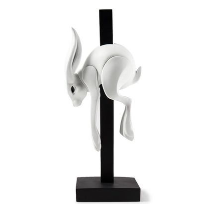 Jumper Light Gray Art Toy Sculpture by Colus