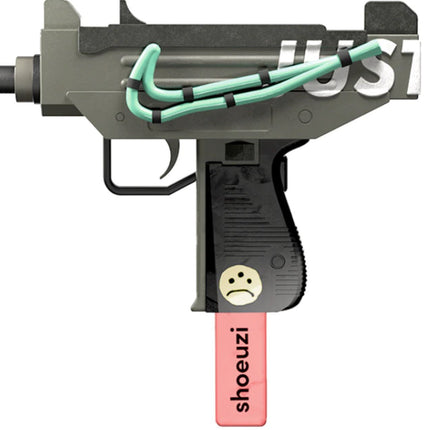 Justice Please Shoeuzi 75% Gun Art Sculpture by J-LDN aka Jack London