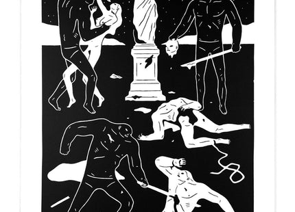 Justice Serigraph Print by Cleon Peterson