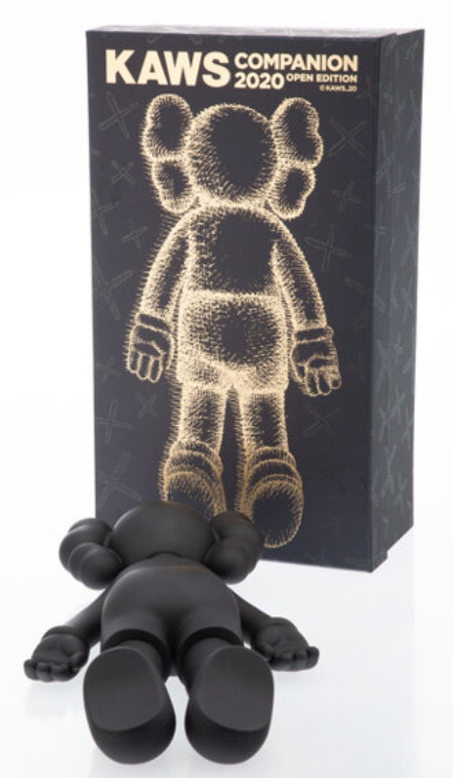 KAWS Companion 2020- Black Fine Art Toy by Kaws- Brian Donnelly