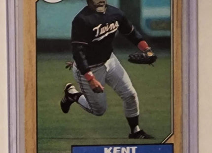 Kent Hrbek OJ Simpson Twins Original Collage Baseball Card Art by Pat Riot