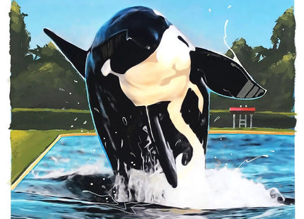 Killer Season CESpool HPM Embellished Archival Print by Ces