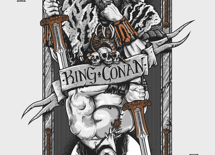 King Conan Copper AP Silkscreen Print by Patrick Connan