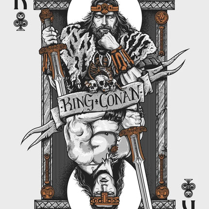 King Conan Copper AP Silkscreen Print by Patrick Connan