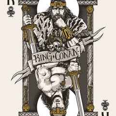 King Conan Gold AP Silkscreen Print by Patrick Connan