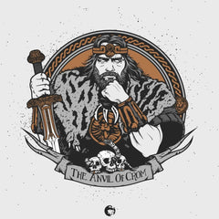 King Conan The Barbarian Bronze Silkscreen Print by Patrick Connan