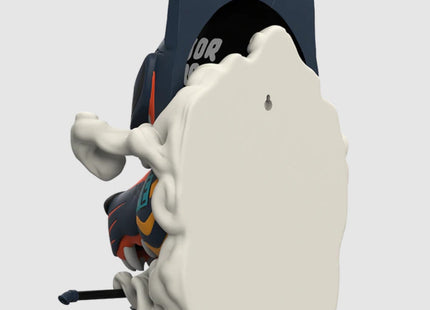 Kitsune Mask Kurayami Sculpture Art Toy by Jos Ros