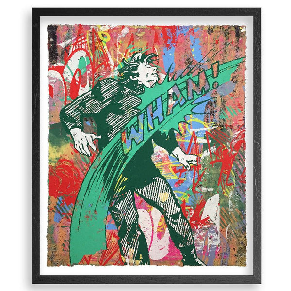 Knockout 17 HPM Silkscreen Print by Greg Gossel