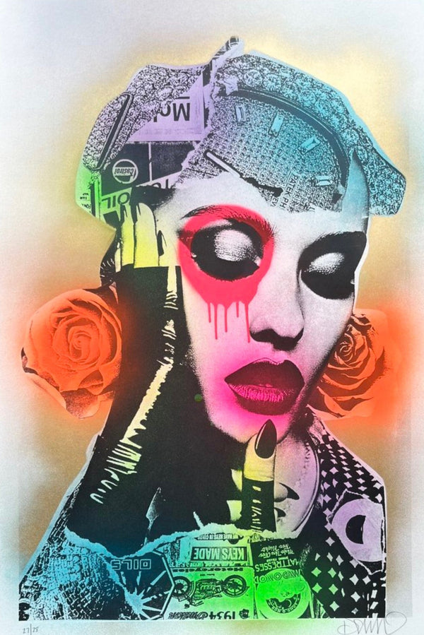 La Signora Capo HPM Silkscreen Print by Dain