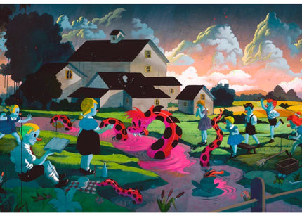 La Tierra de la Culebra Archival Print by Victor Castillo