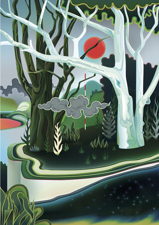 Landscape 33 Giclee Print by Sam Chivers