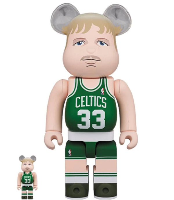 Larry Bird 100% & 400%  Be@rbrick