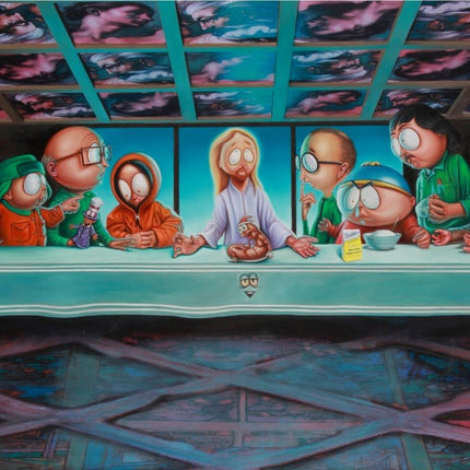 Last Supper in South Park Giclee Print by Ron English