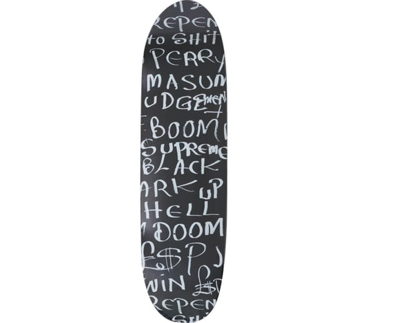 Lee Scratch Perry Black Ark Cruiser Black Skateboard Art Deck by Supreme