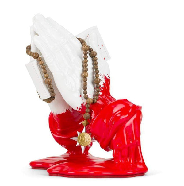 Let Us Prey Bloody Art Toy par Frank Kozik