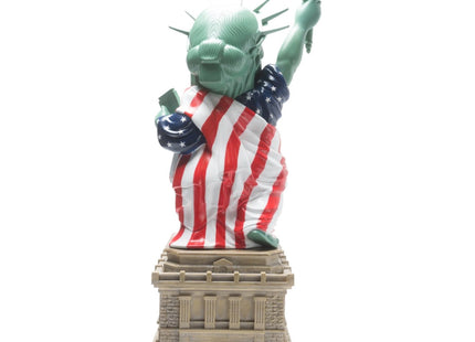 Liberty Grin Pride of USA Sculpture Art Toy by Ron English