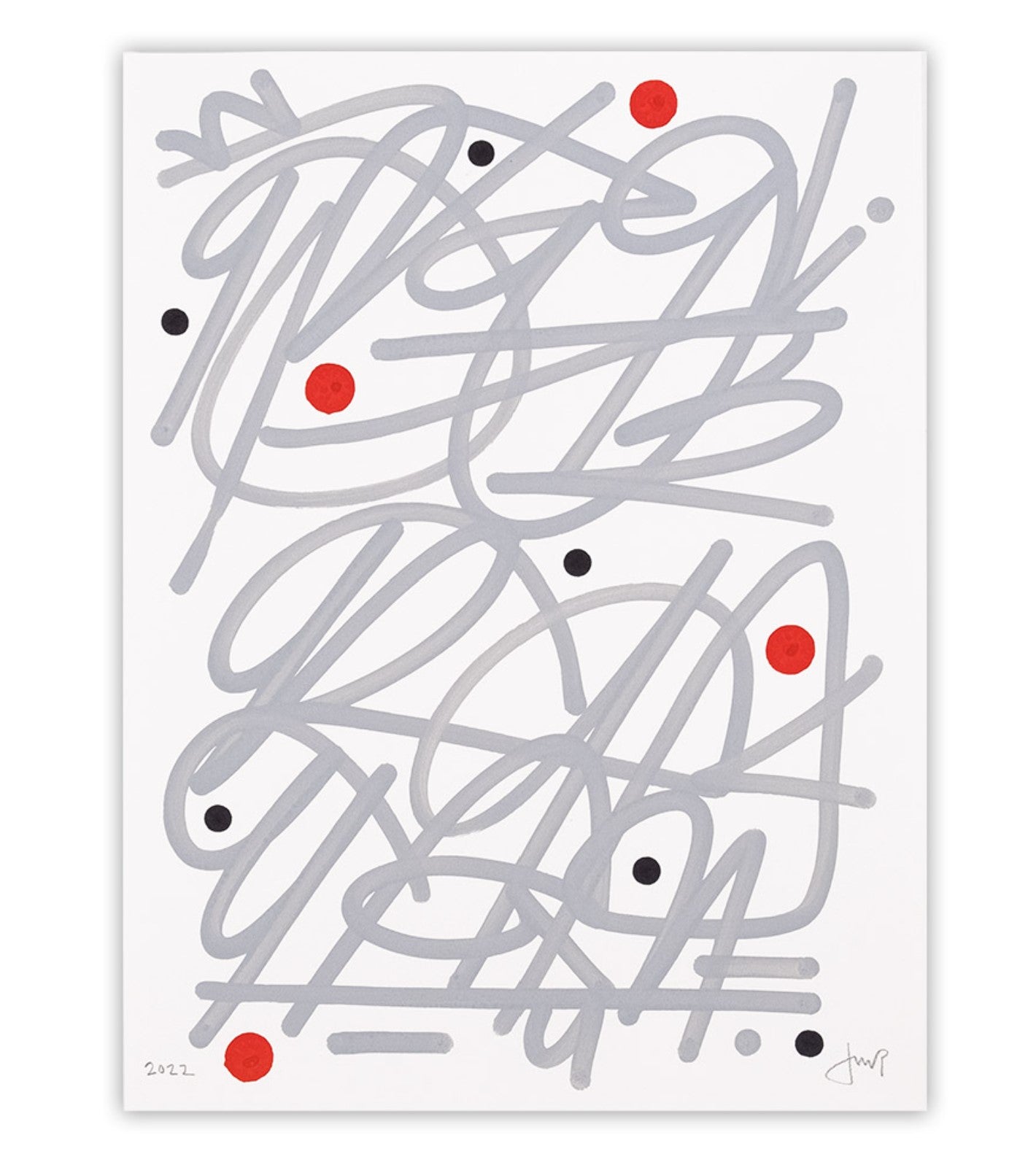 Jm Rizzi Lines In The Slipstream #4 Original Drawing by JM Rizzi – Sprayed Paint ...