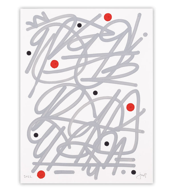 Lines In The Slipstream #4 Dibujo original de JM Rizzi