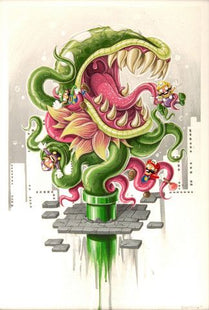 Little Shop of Plumbers Giclee Print by Brandon Sopinsky