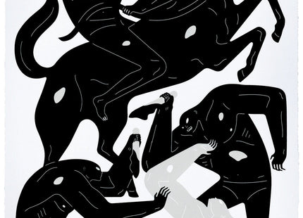 Long Live Death- Bone Silkscreen Print by Cleon Peterson