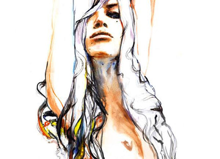 Loose Lines Giclee Print by Charmaine Olivia