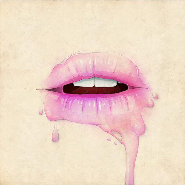 Loose Lips, Raspberry Giclee Print by Jason Levesque