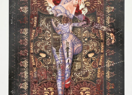 Lost Highway Silkscreen Print by Handiedan