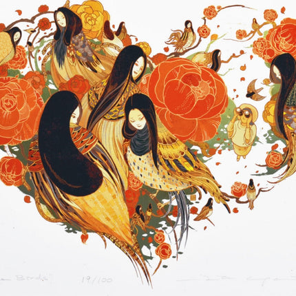 Love Bird Giclee Print by Victo Ngai