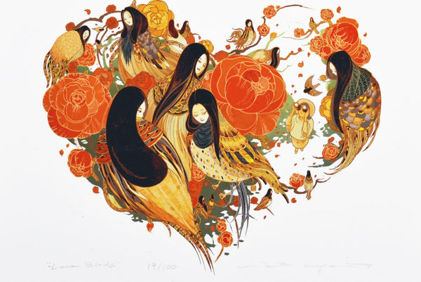 Love Bird Giclee Print by Victo Ngai