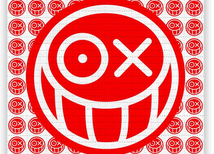 Love Tripping- Red Blotter Paper Archival Print by Mr André Saraiva