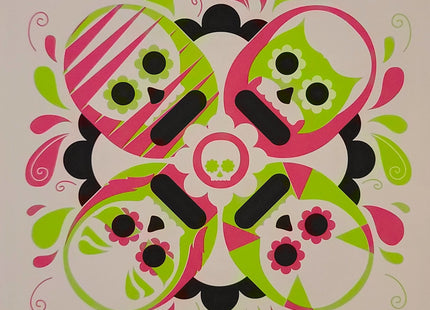 Lucha Libre Wrestlers Silkscreen Print by MFG- Matt Goldman