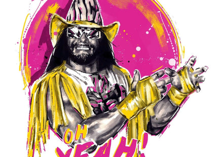Macho Man Randy Savage Giclee Print by Robert Bruno