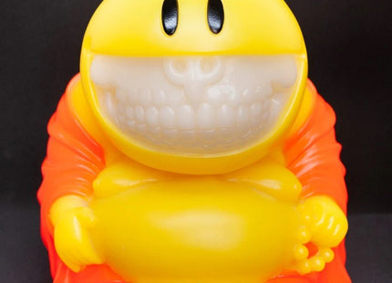 Mad Happy Monk Grin Orange Art Toy by Ron English
