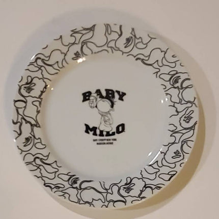 Madison Avenue Baby Milo Plate White Art Object by Bape- A Bathing Ape