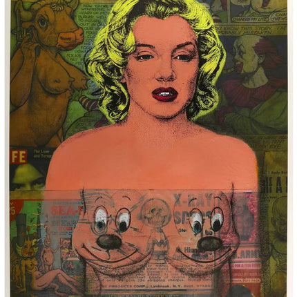 Marilyn Comic AP Artist Proof Silkscreen Print by Ron English