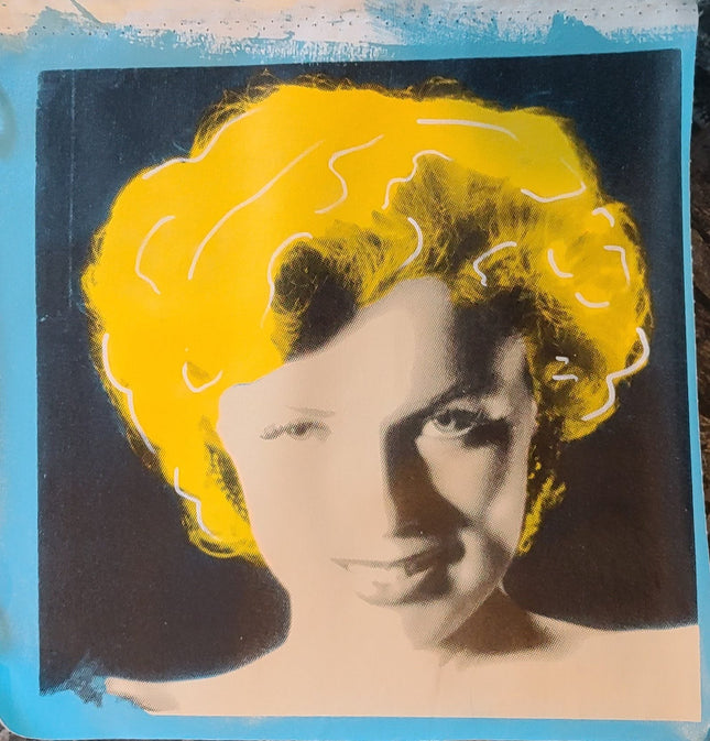 Marilyn Monroe Portrait HPM Serigraph Print by Steve Kaufman SAK