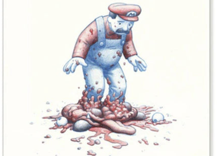 Mario's Regret Giclee Print by Nick Derington